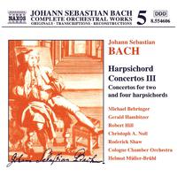 BACH, J.S.: Harpsichord Concertos, Vol.  3