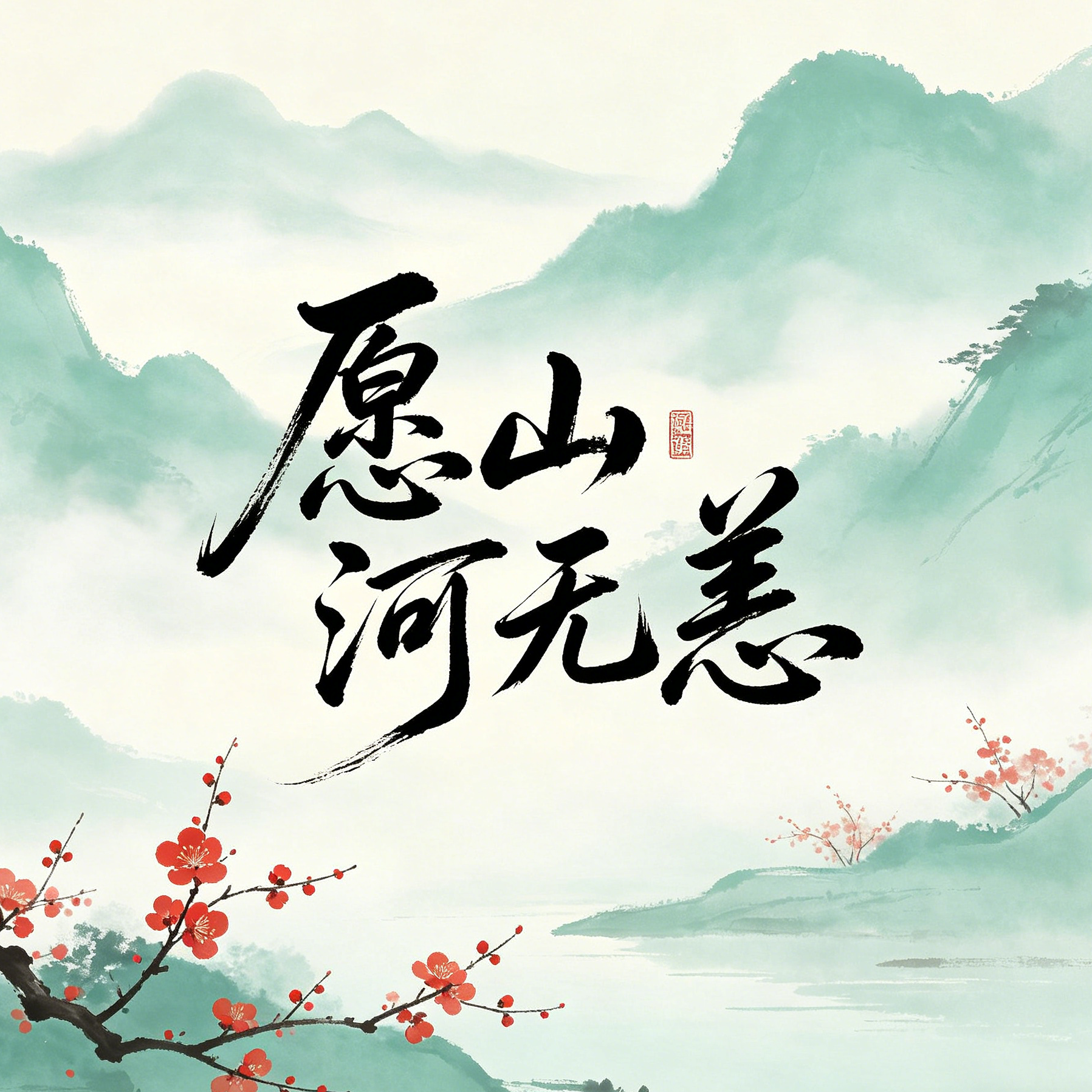 愿山河无恙(伴奏)封面