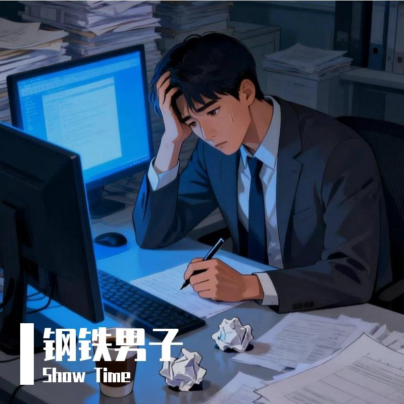 钢铁男子封面