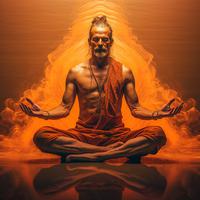 Yoga Embers: Fire-Infused Serene Music