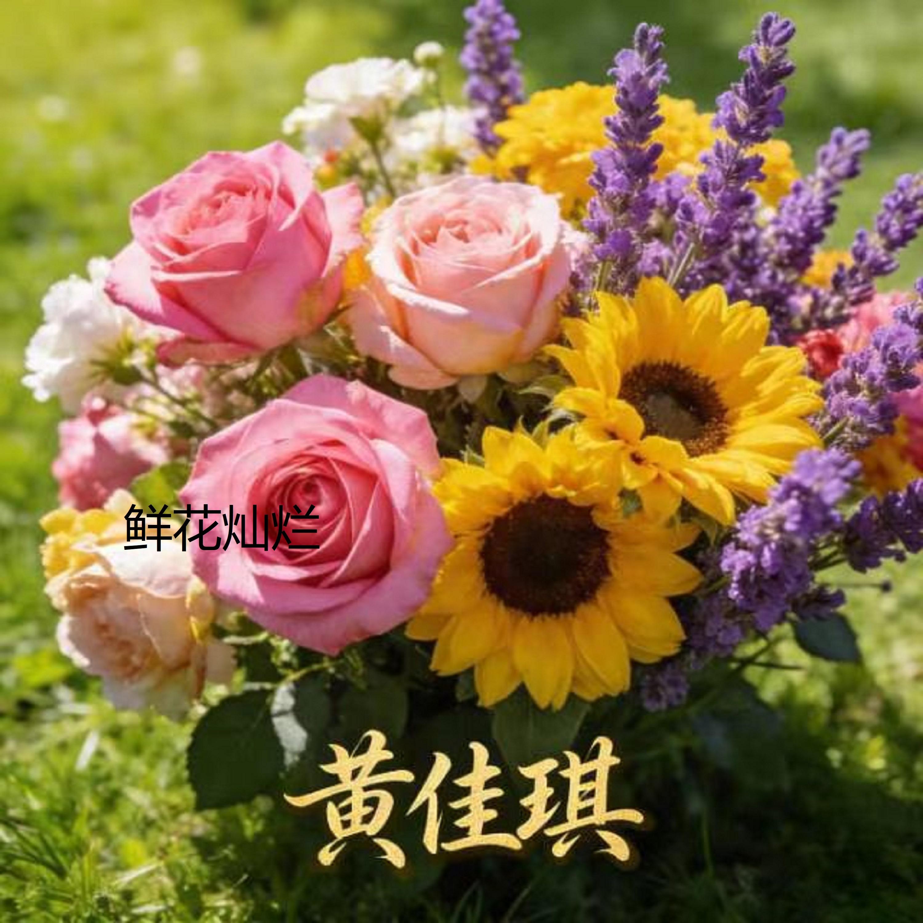 鲜花灿烂 (烟嗓版) - 黄佳琪封面