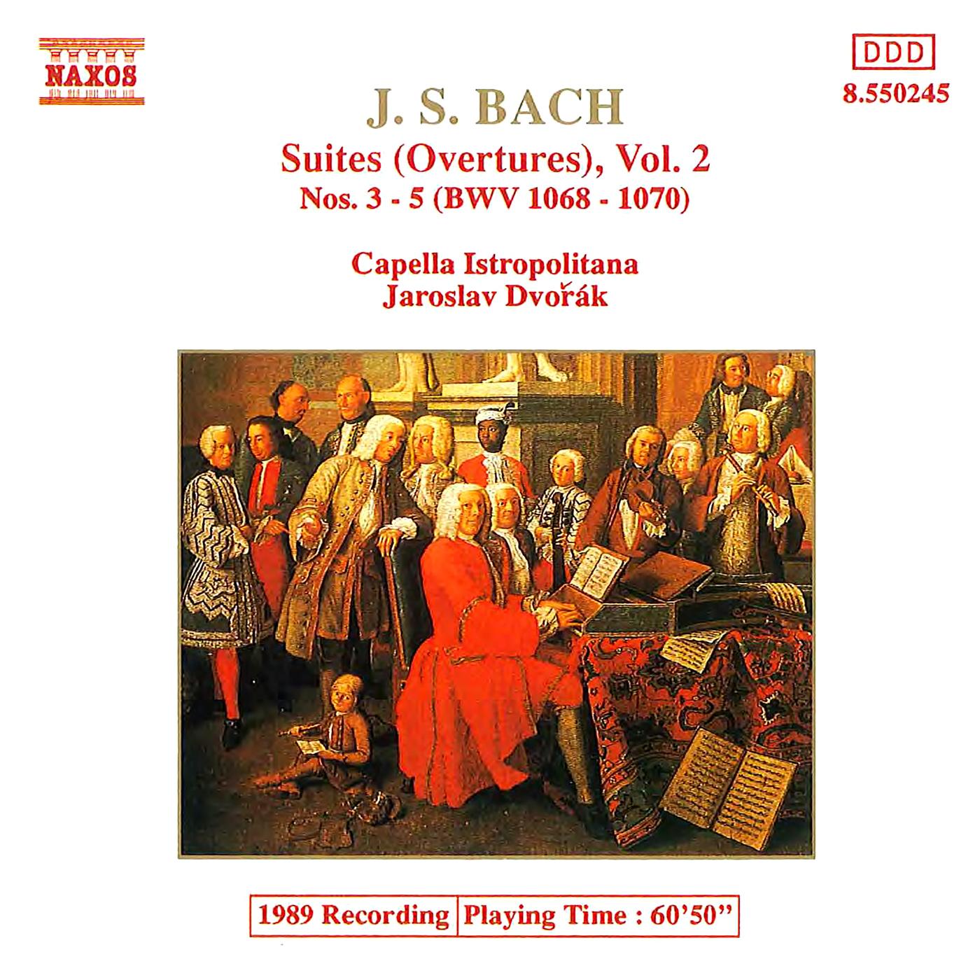Overture (Suite) No. 4 in D Major, BWV 1069:IV. Menuet I and  II