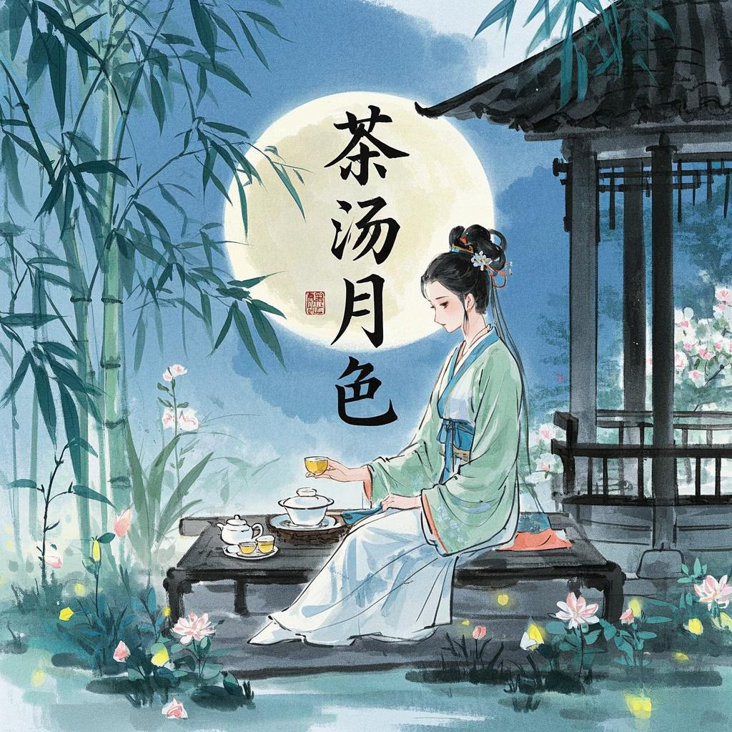 茶汤月 伴奏 - 藍極樓封面