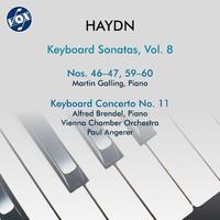 HAYDN, J.: Keyboard Sonatas, Vol. 8 - Nos. 46-47, 59-60 / Keyboard Concerto, Hob.XVIII:11 (M. Galling, A. Brendel, Vienna Chamber Orchestra, Angerer)