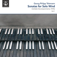 Telemann: Sonatas for Solo Wind, 415Hz, Vol. 1 (Cembalo Accompaniments)