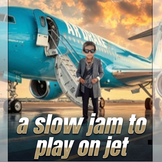 a slow jam to play on jet