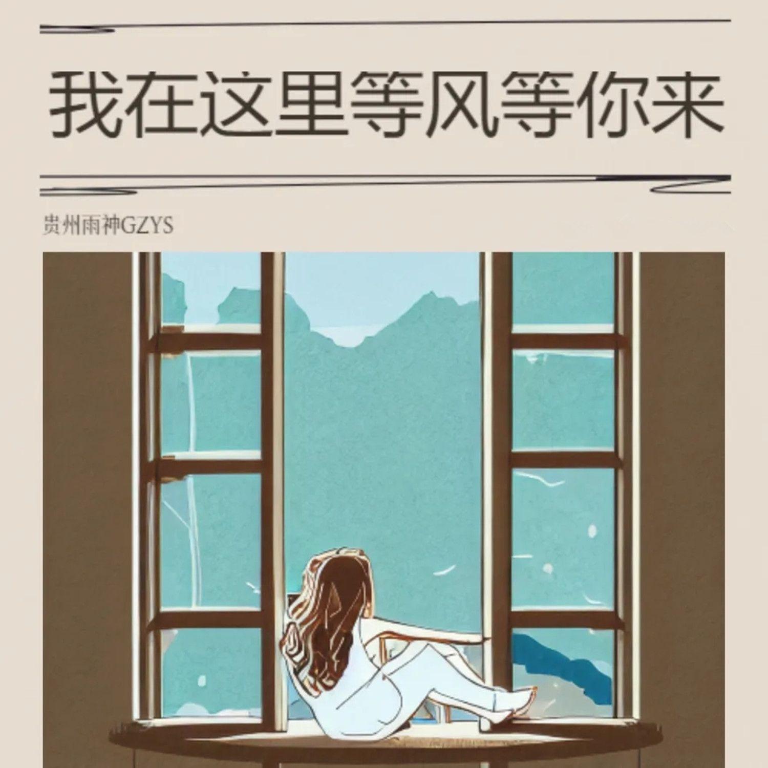 我在这里等风等你来（伴奏）封面