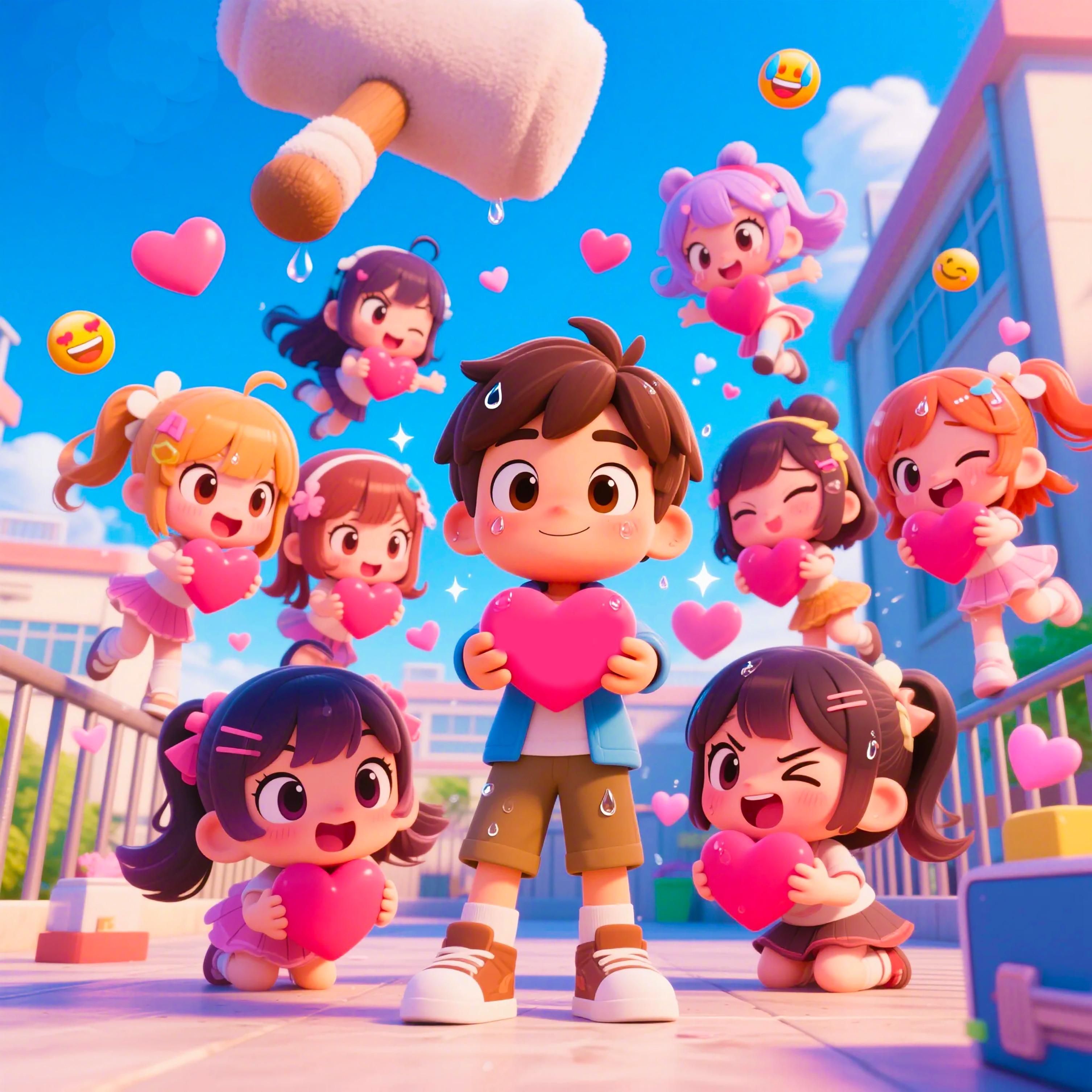 100 NAMORADAS E UM SÓ CORAÇÃO