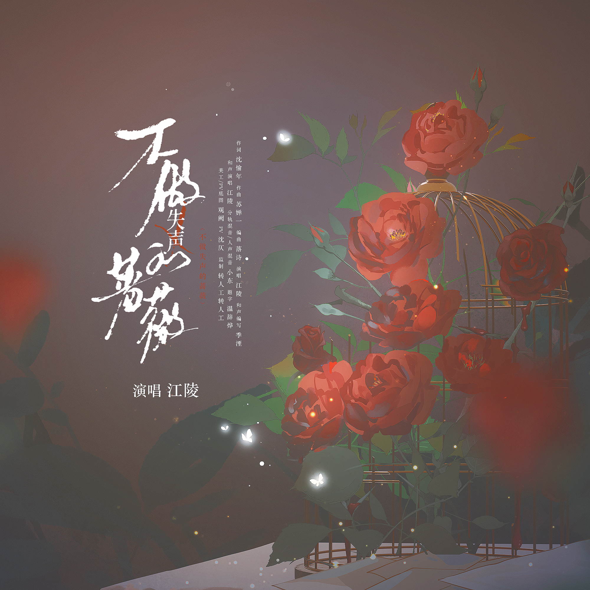 不做失声的蔷薇 - 江陵封面