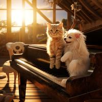 Companions Echo: Pets Piano Harmony