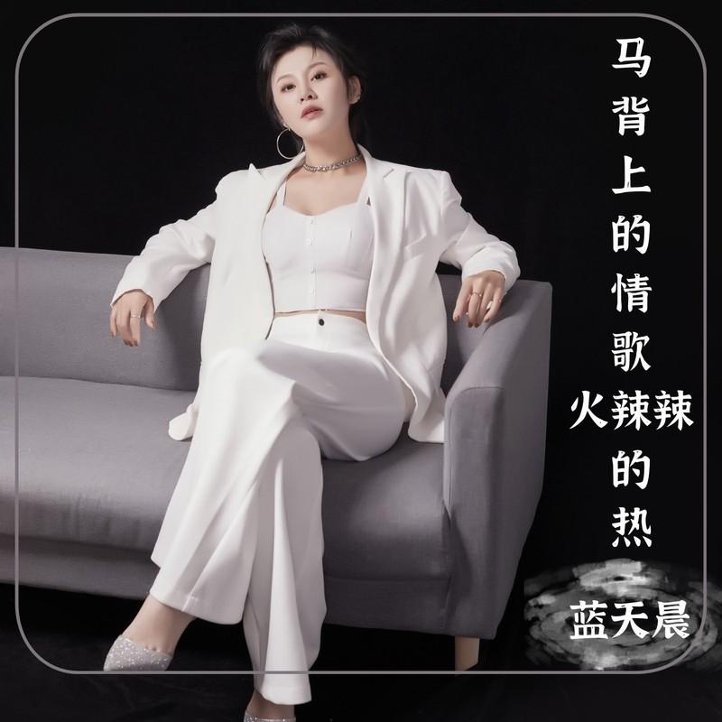 马背上的情歌火辣辣的热 - 蓝天晨封面