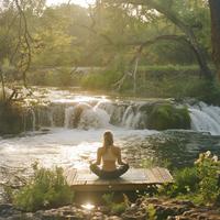 Meditación De Aguas Binaurales: Profundidades Tranquilas