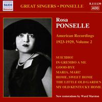 PONSELLE, Rosa: American Recordings, Vol. 2 (1923-1929)