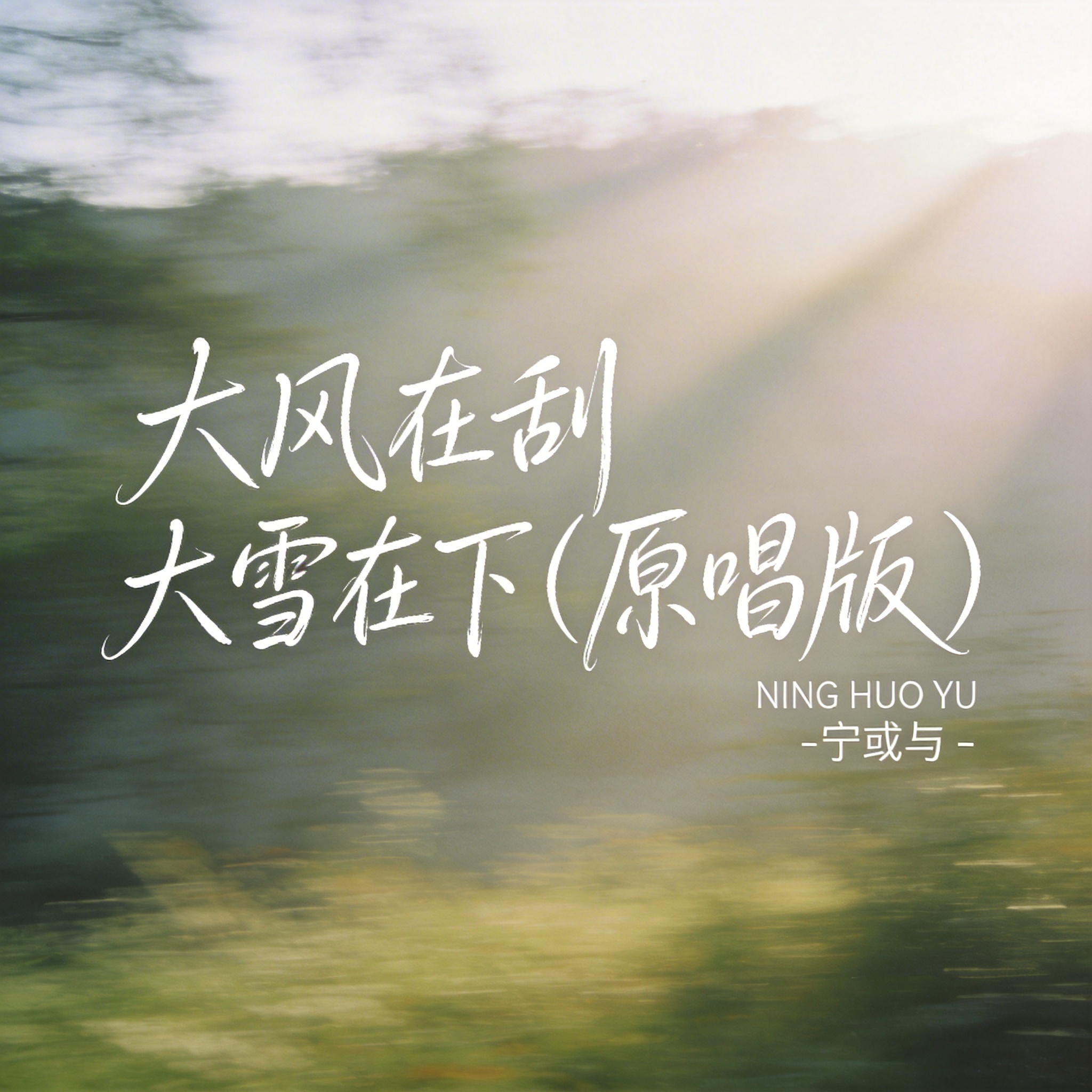 大风在刮大雪在下（原唱版）封面