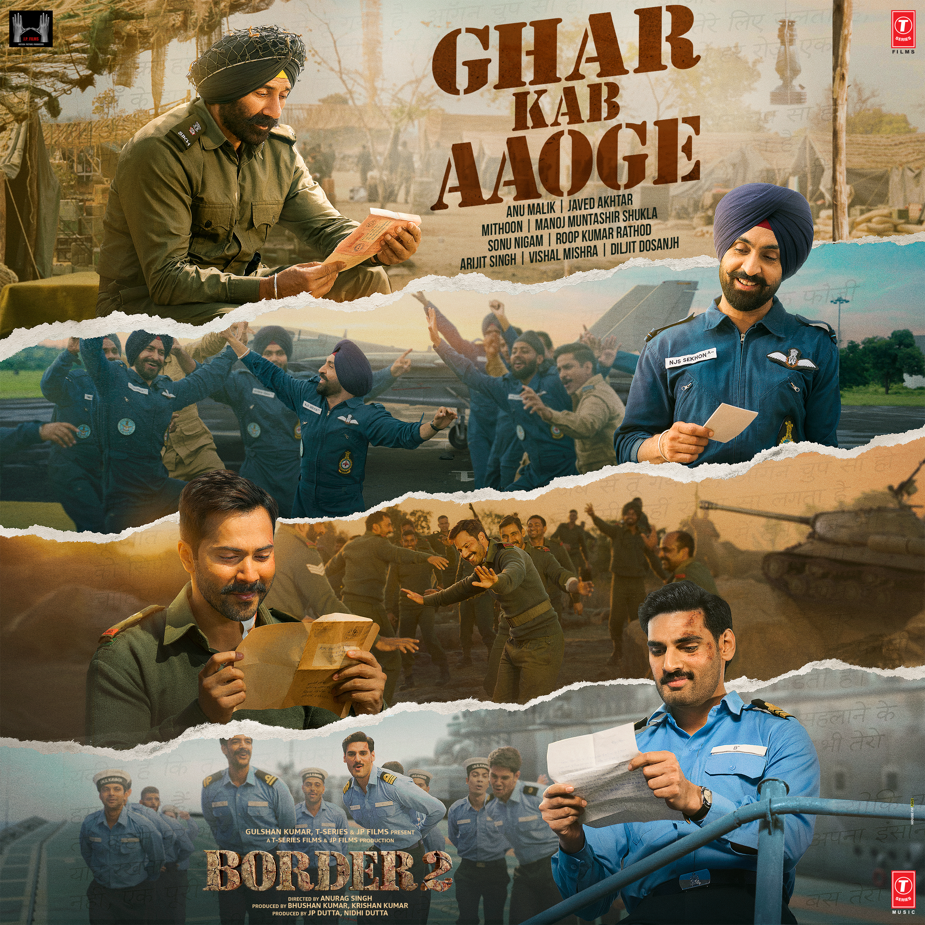 Ghar Kab Aaoge (From "Border 2")