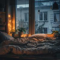 Tranquila Lluvia Binaural Para Noches De Descanso