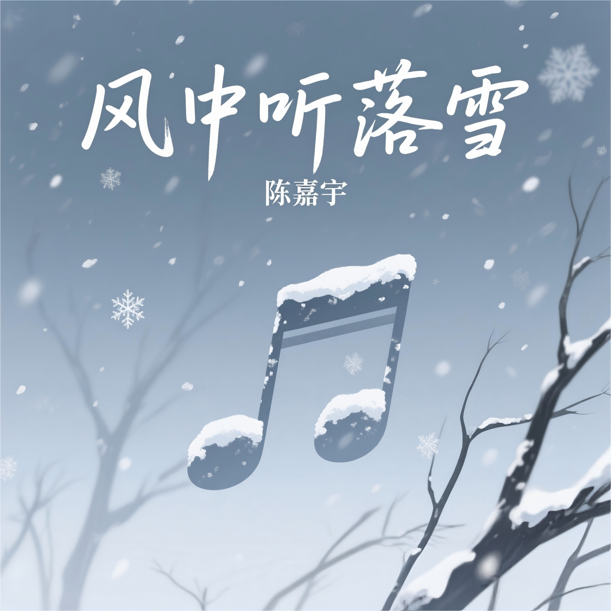 风中听落雪封面