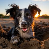 Relajación Del Perro Junto Al Río: Sonidos Del Río Relajantes