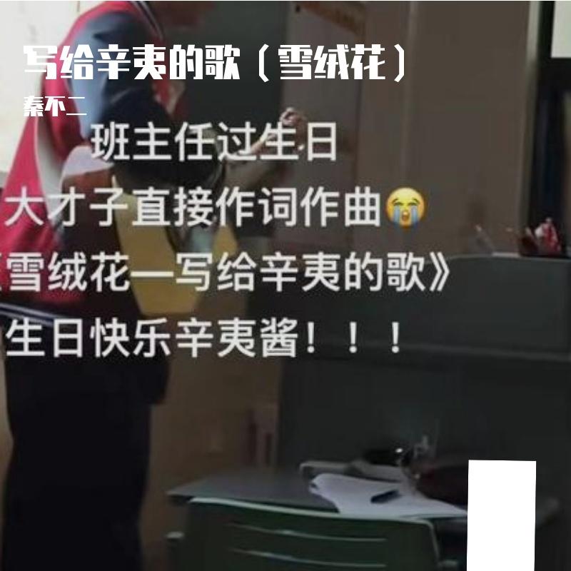 写给辛夷的歌(雪绒花)封面