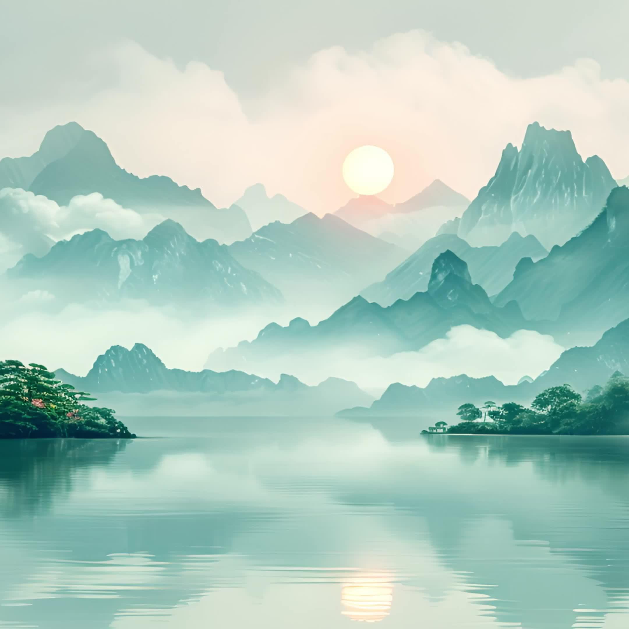 清晨的阳光封面