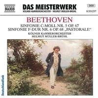 BEETHOVEN: Symphonies Nos. 5 and 6 (Muller-Bruhl)