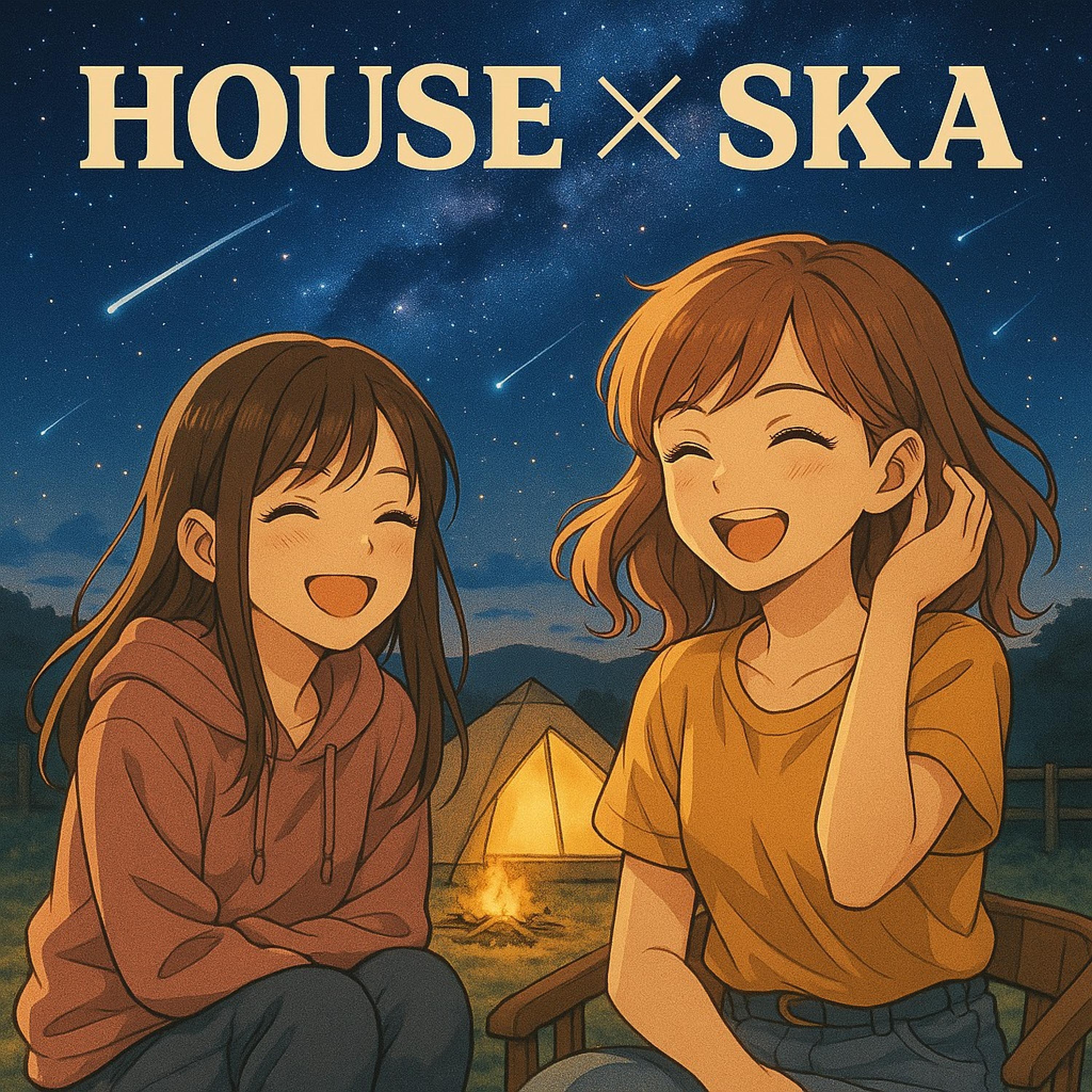 星座をなぞる指先のハウススカ封面