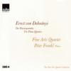 Fine Arts Quartet - Piano Quintet No. 2 in E-Flat Major, Op. 26: Moderato