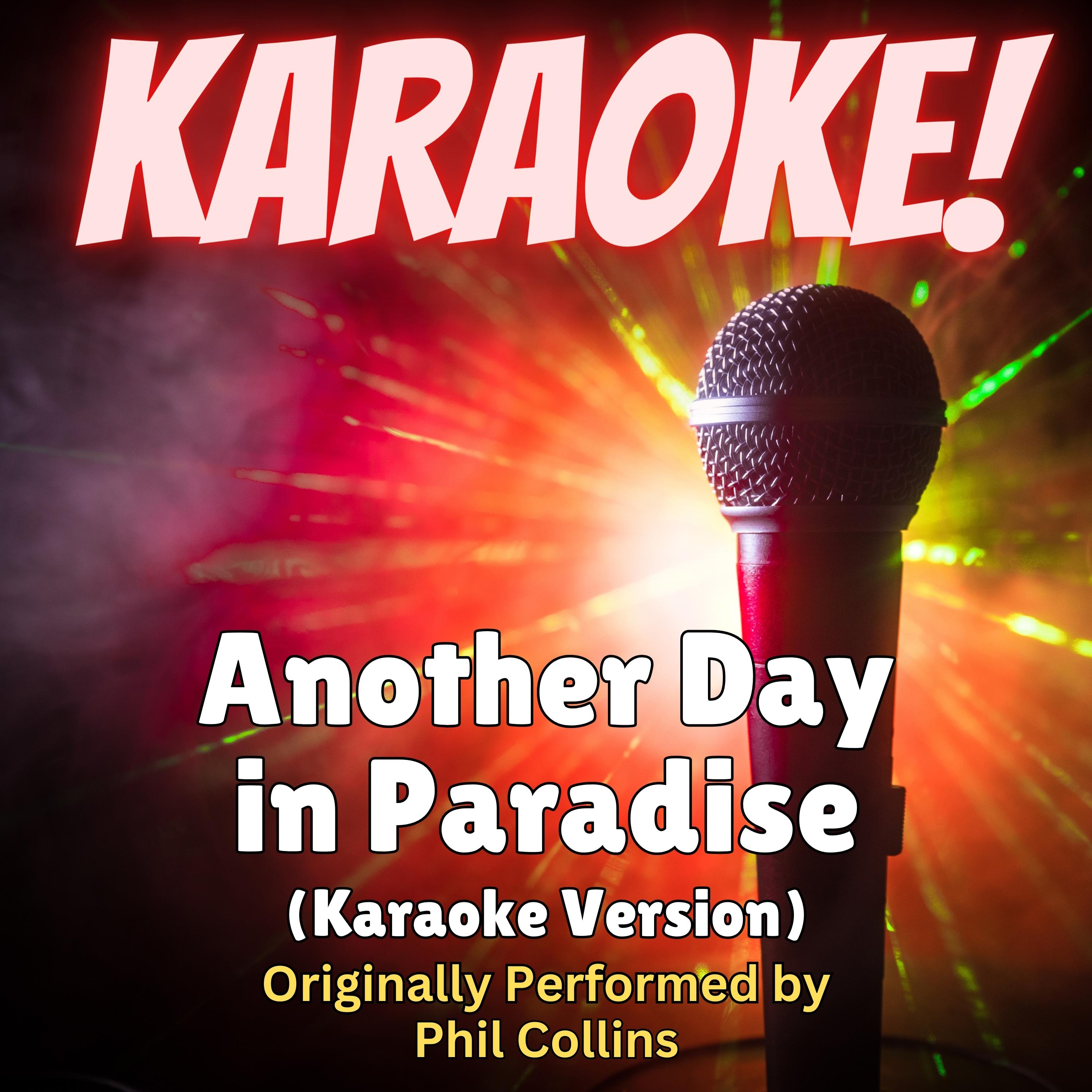 Another Day in Paradise (Karaoke Version Originally Performed by Phil Collins)