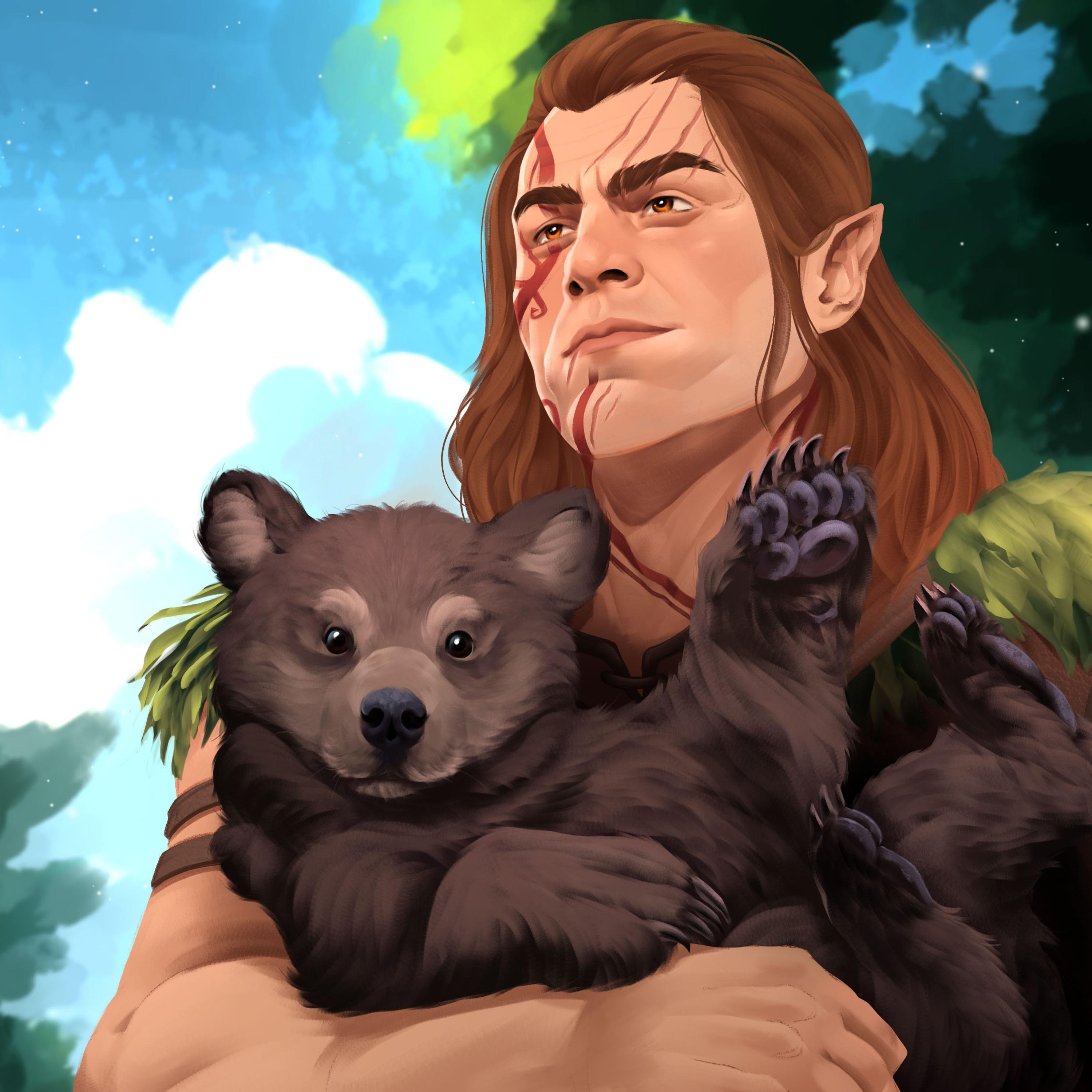 In Love With A Bear (Inspired by Baldur's Gate 3)