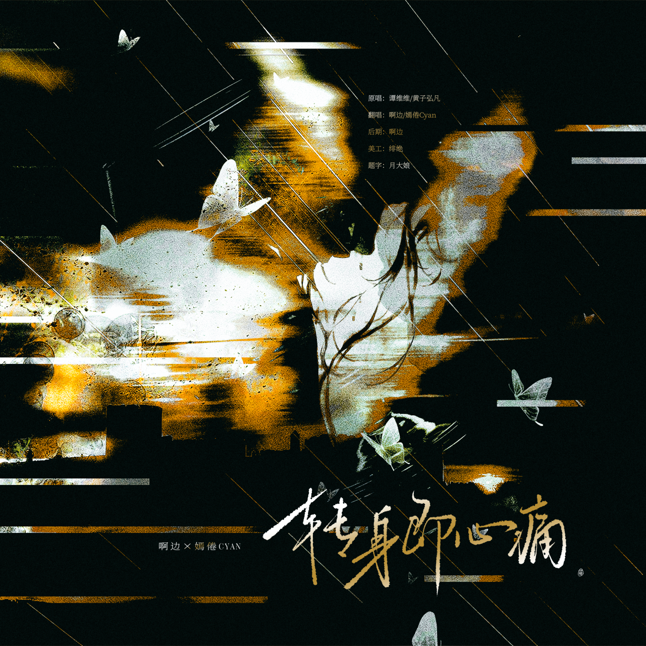 转身即心痛（cover：谭维维&黄子弘凡）封面