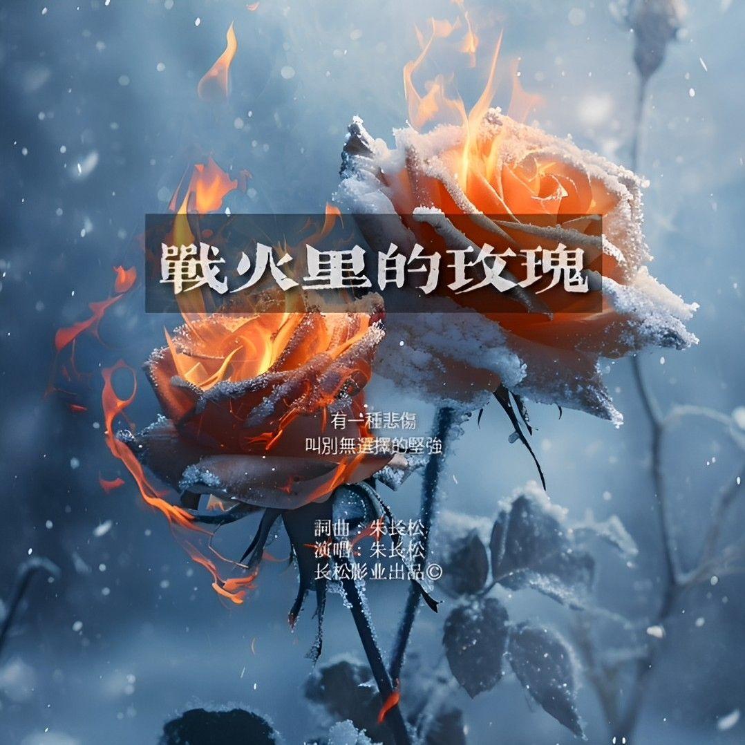战火里的玫瑰 - 朱长松封面