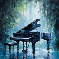 Soothing Raindrops: Piano and Nature's Serenity