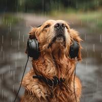 Dog's Rain Retreat: Calming Canine Melodies