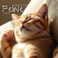 Meditative Feline State: Restorative Purr Energy, Restful Cat Breath, Purring Mindfulness