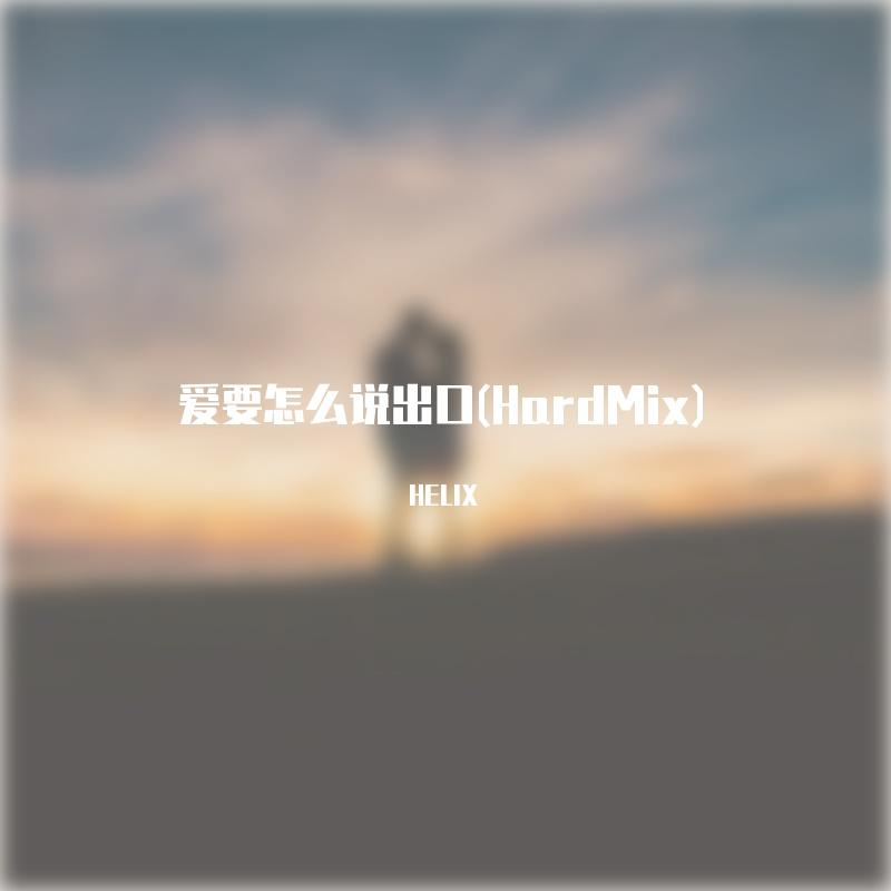 爱要怎么说出口(HardMix) - 赵传封面