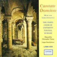 Cantate Domino - Music for Three Evensongs