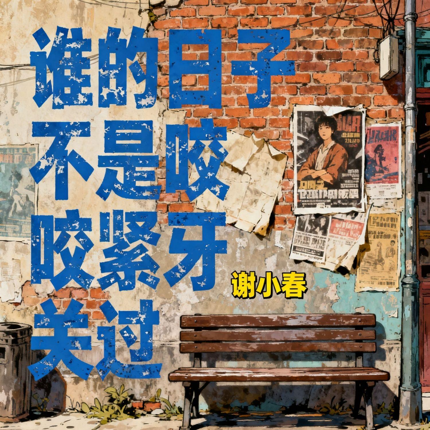 谁的日子不是咬紧牙关过 - 谢小春封面
