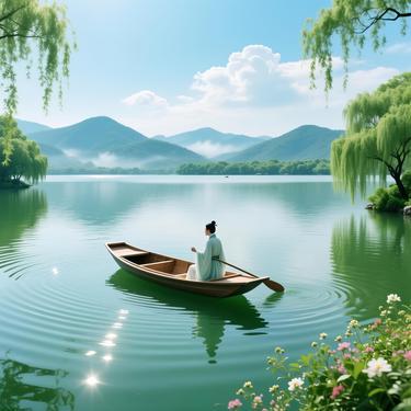采桑子・轻舟短棹西湖好封面