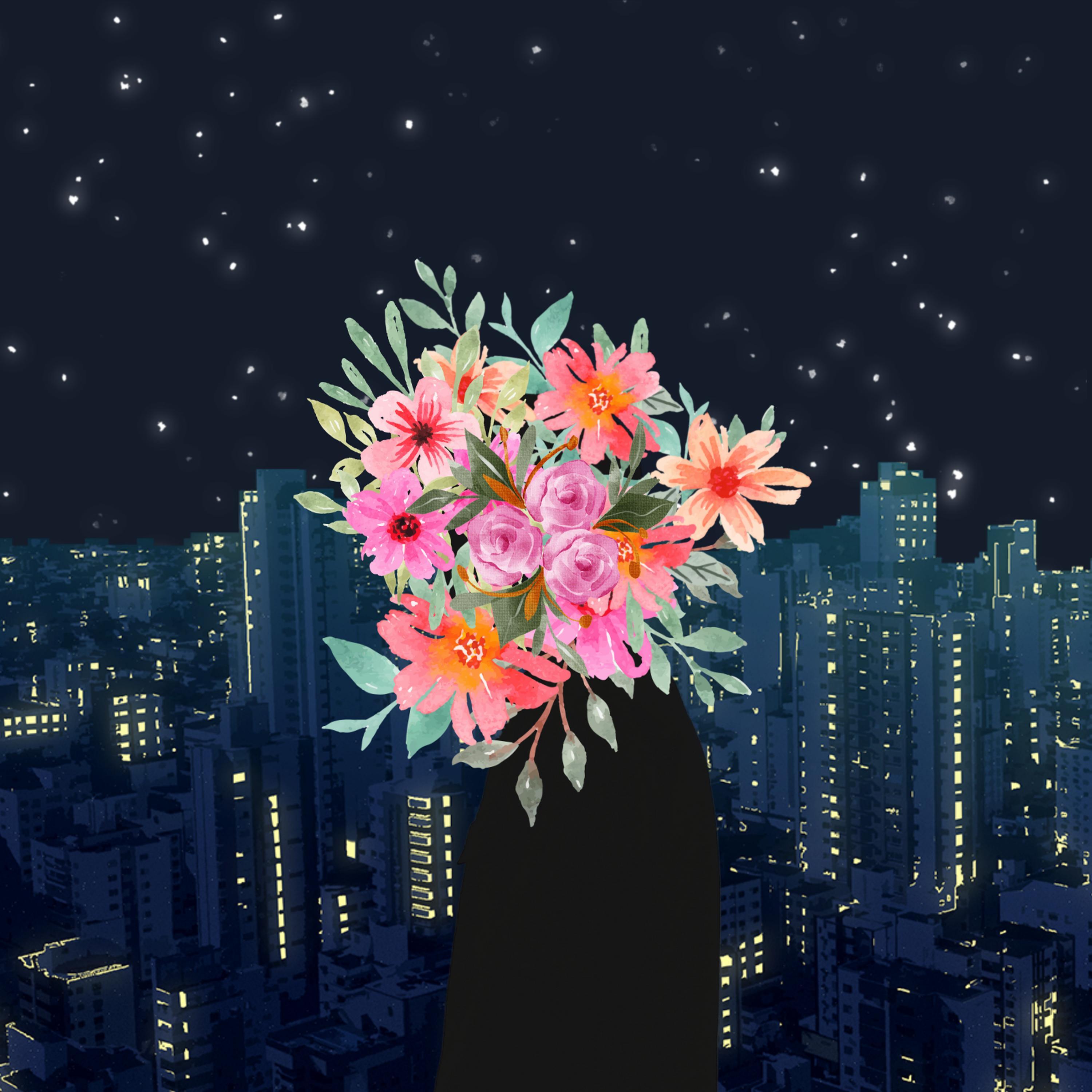 밤은 깊었는데封面