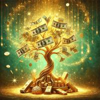 Money Tree (Attract Wealth, Money and Love & Theta Binaural Beats)