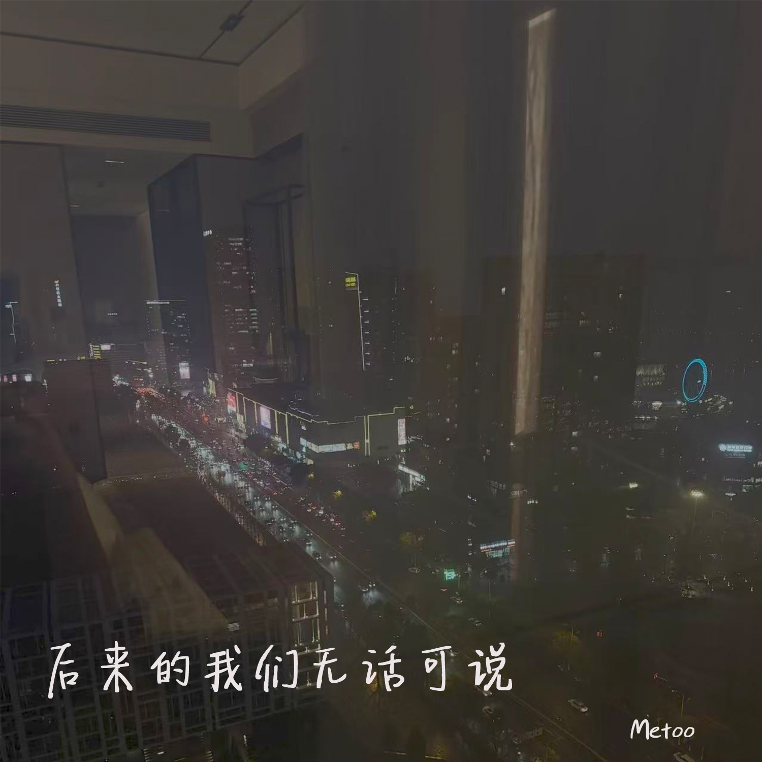 后来的我们无话可说（伴奏）封面
