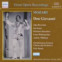 MOZART: Don Giovanni (Glyndebourne) (1936)