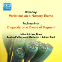 DOHNANYI, E.: Variations on a Nursery Theme / RACHMANINOV, S.: Rhapsody on a Theme of Paganini (Katchen, London Philharmonic, Boult) (1954)