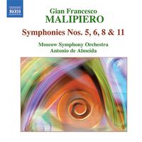 MALIPIERO, G.F.: Symphonies, Vol. 3 (Almeida) - Nos. 5, 6, 8, 11