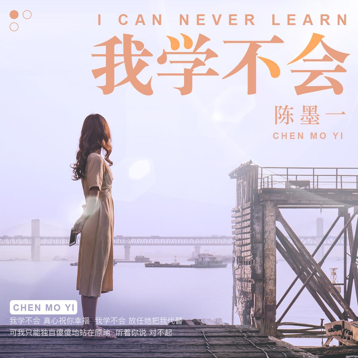 我学不会（伴奏）封面