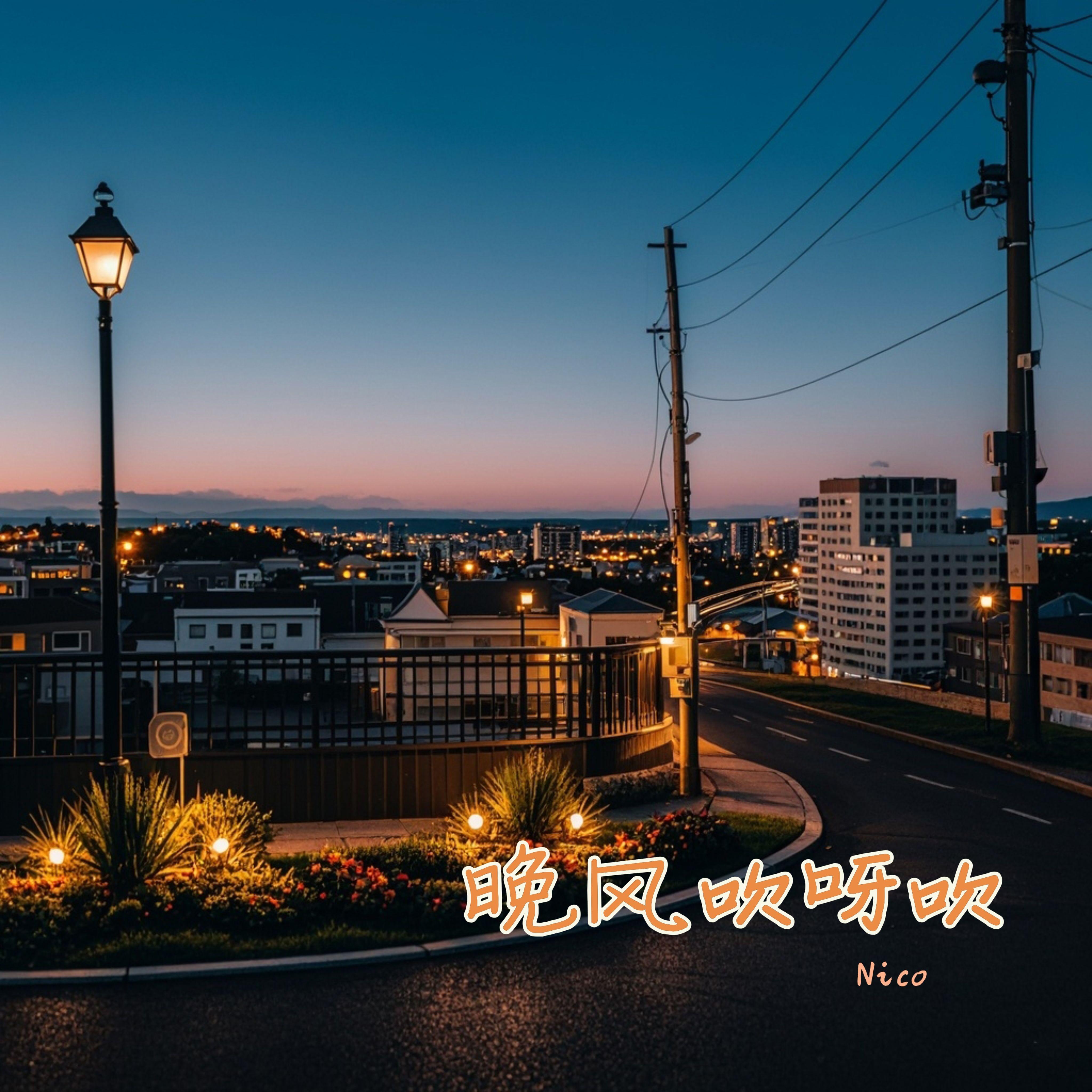 晚风吹呀吹封面