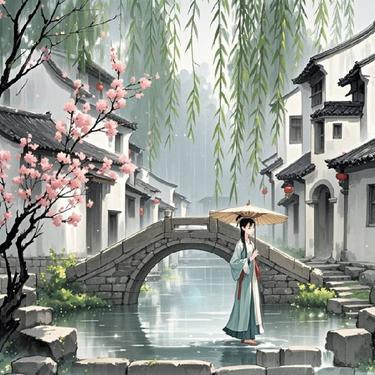江南春韵古风版封面
