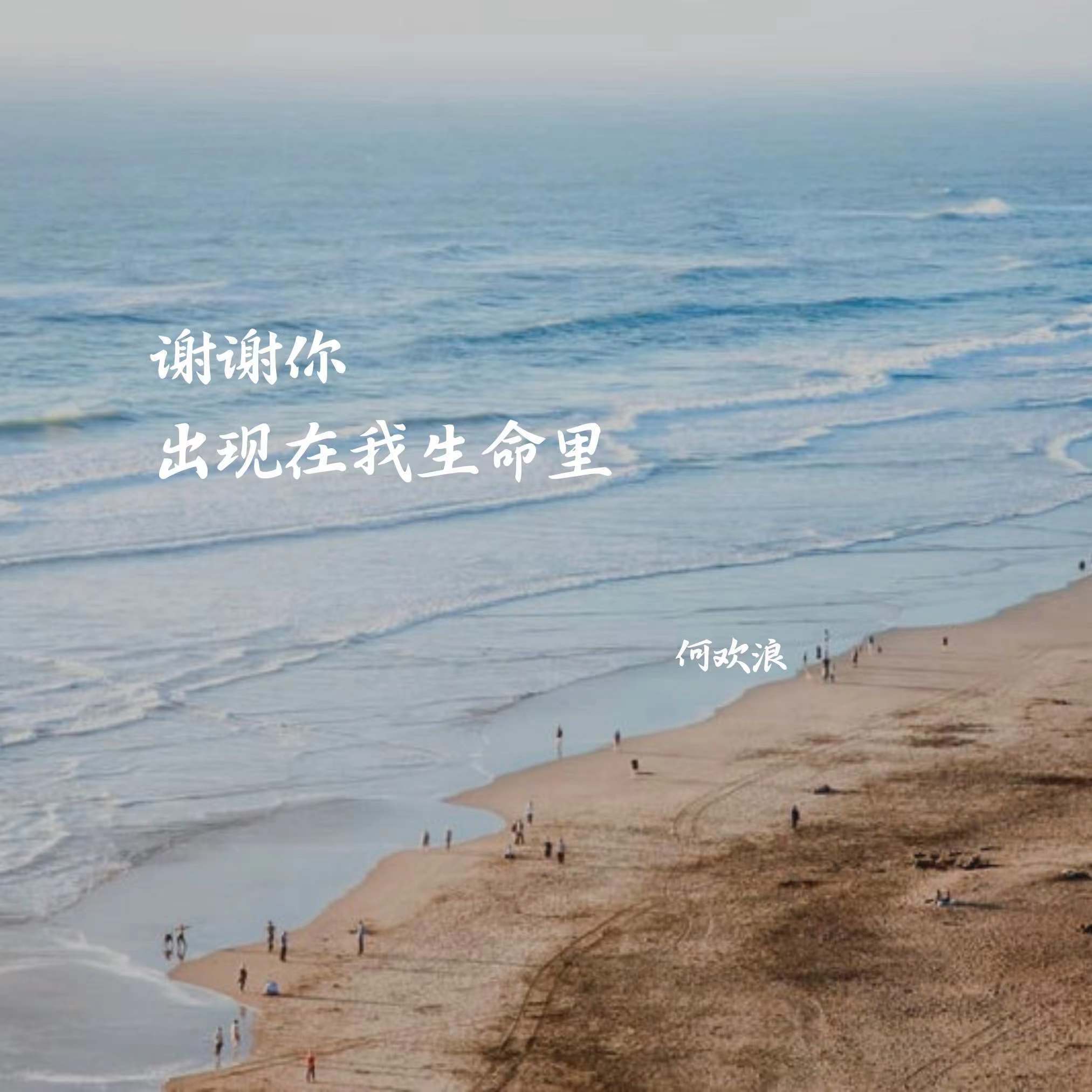 谢谢你出现在我生命里 - 何欢浪封面