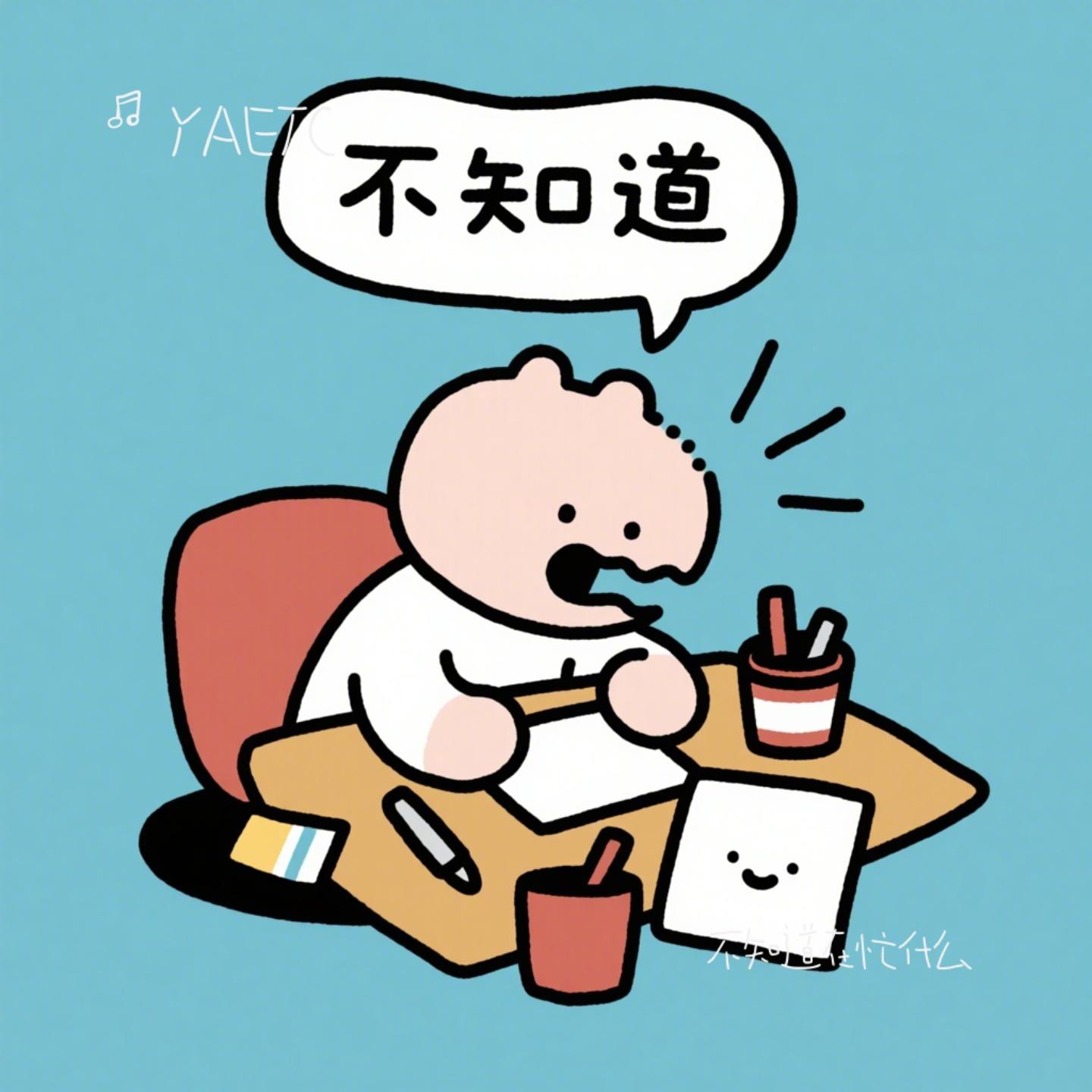 不知道在忙什么