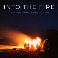 Into The Fire: Soothing Fire Sounds In A Windy Environment